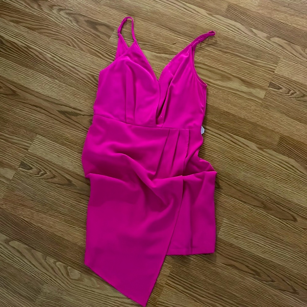 Hot Pink Mini Dress